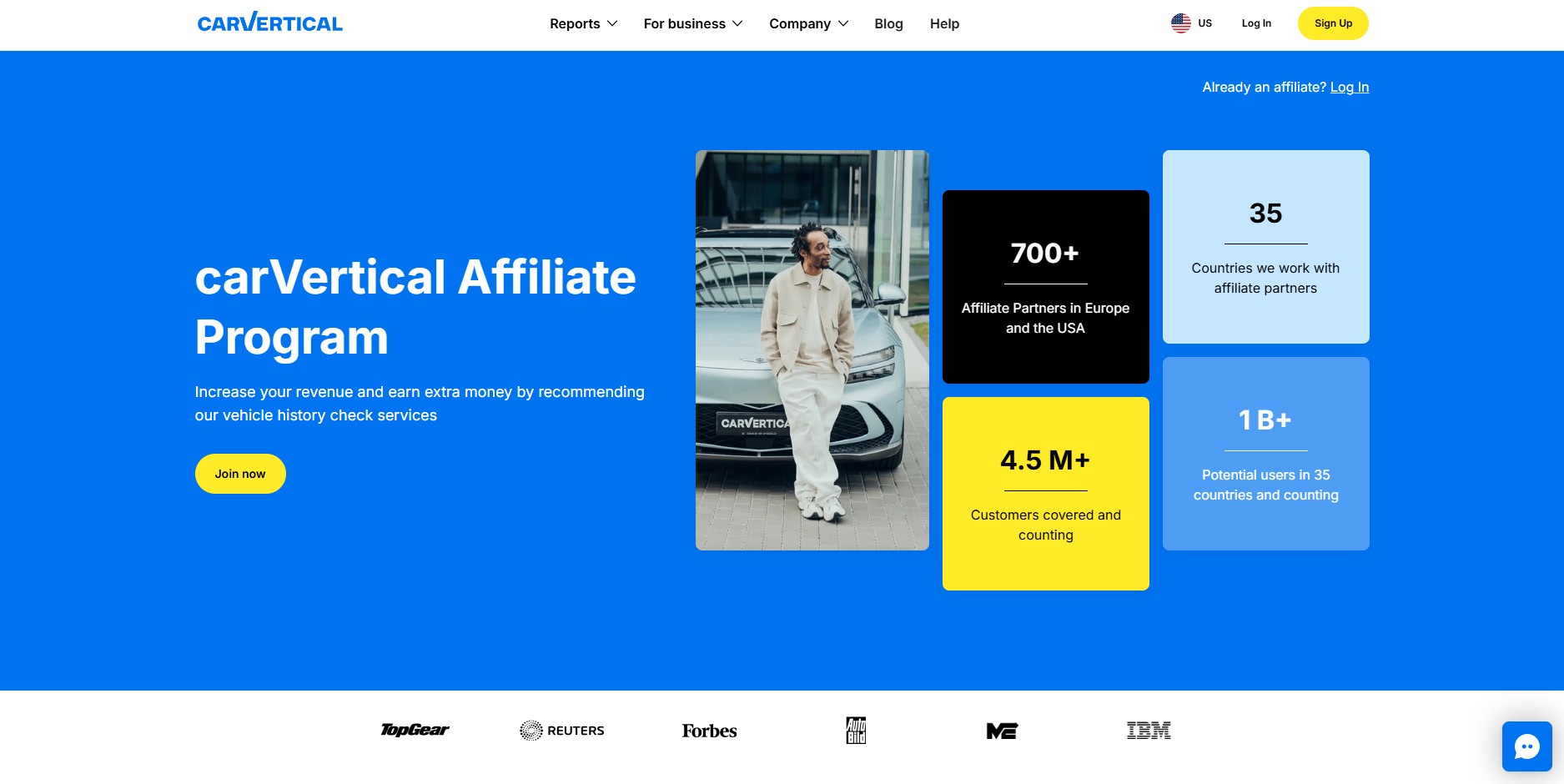 carVertical Affiliate Program