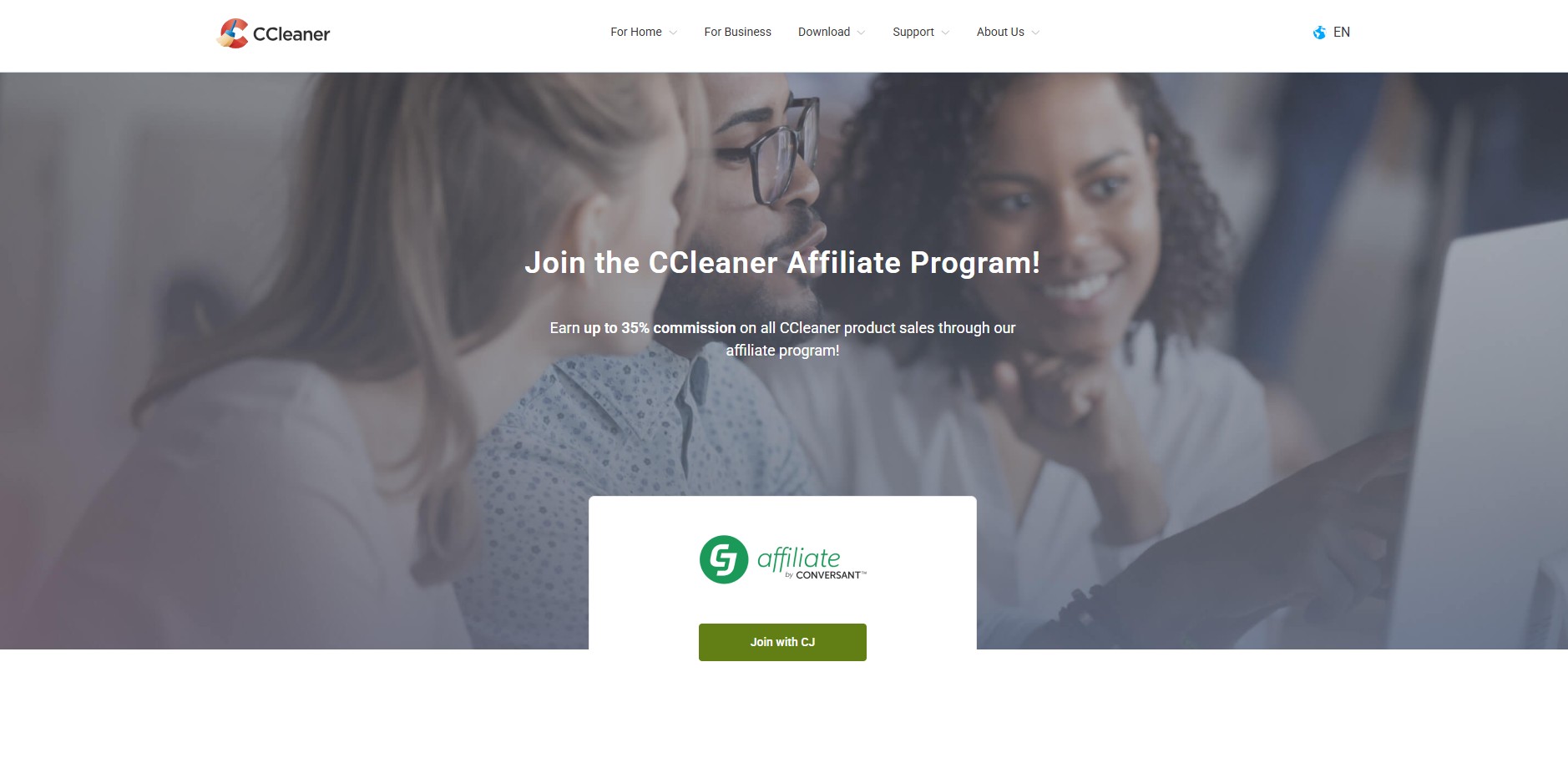 Affiliate program CCleaner