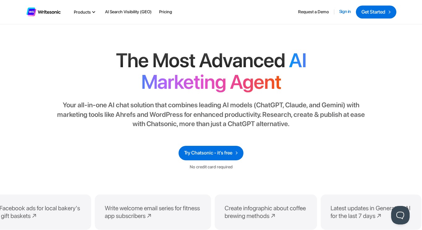 Affiliate program Chatsonic