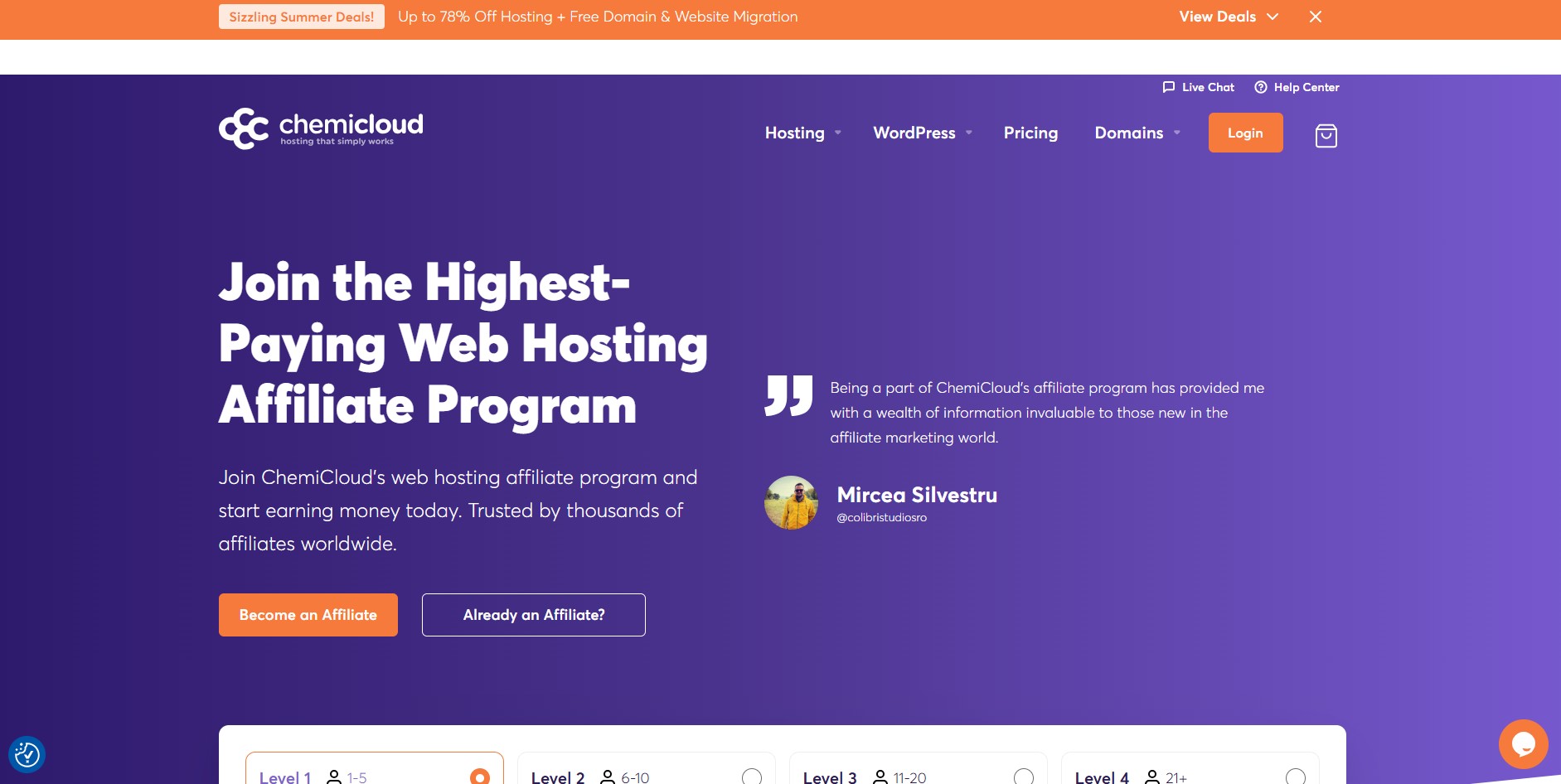 Partnerský program ChemiCloud