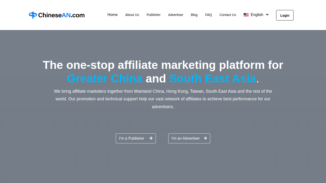 ChineseAN partnerský program