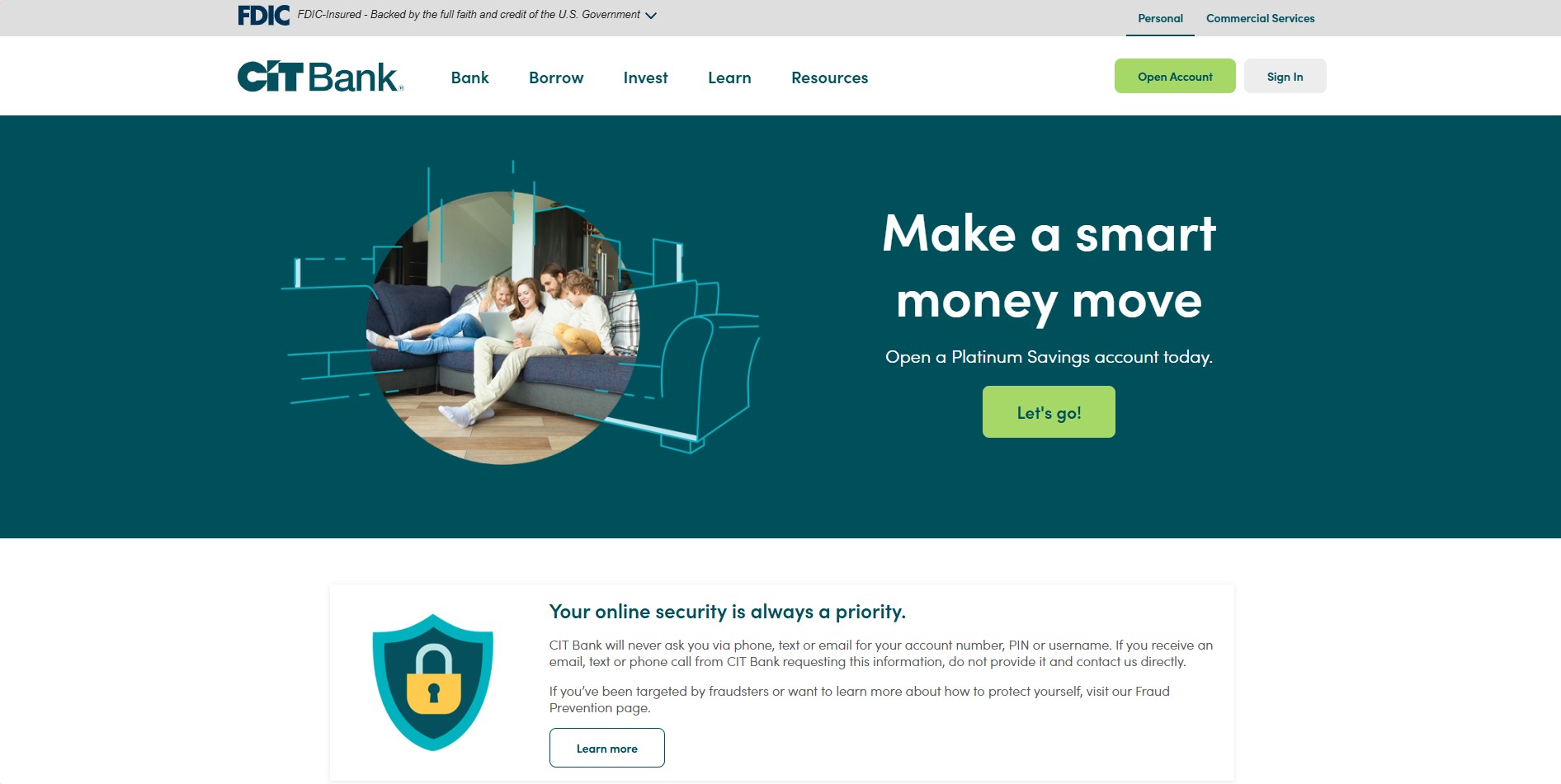 Affiliate program CIT Bank