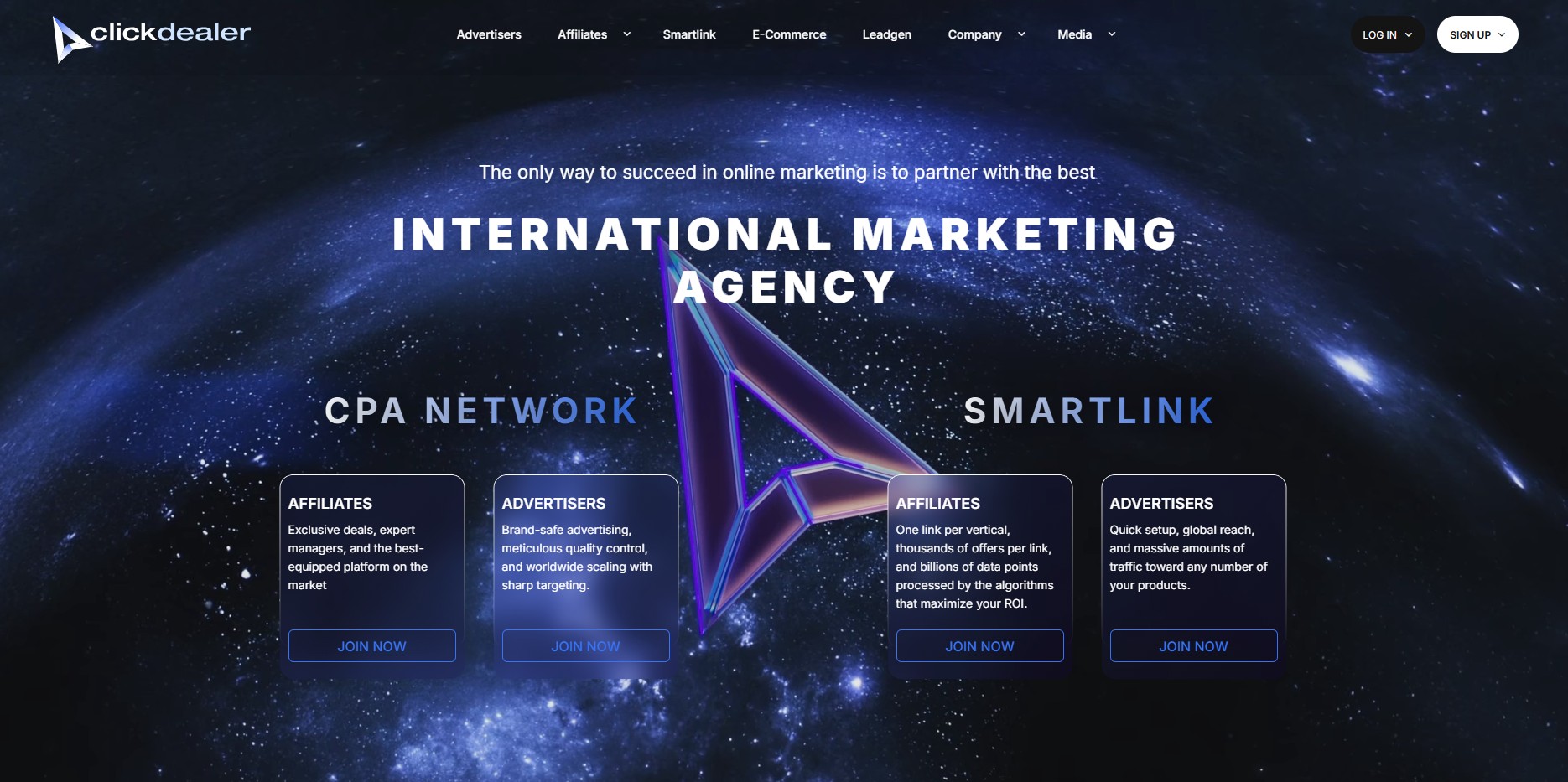 ClickDealer partnerský program