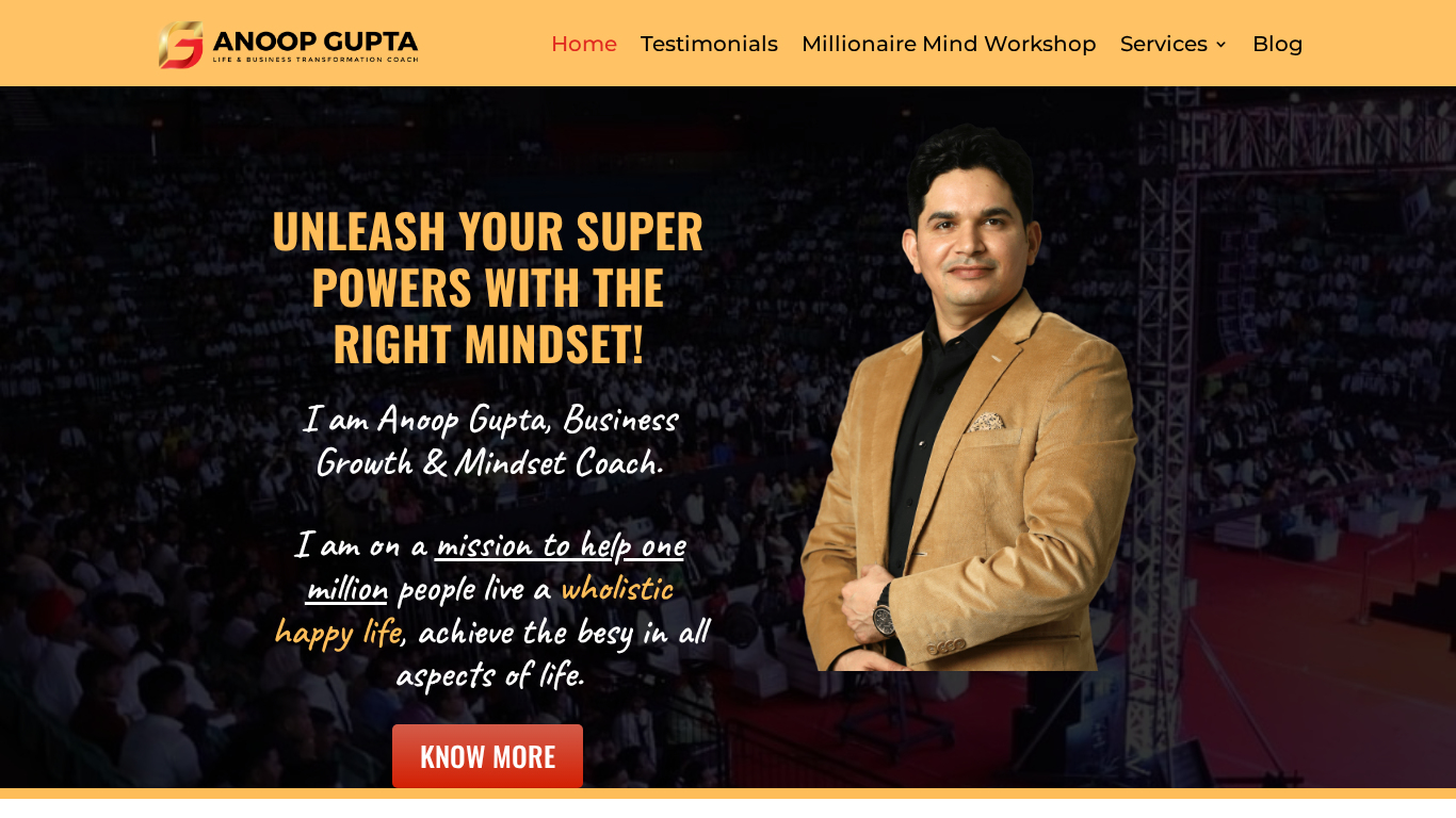 Affiliate program Coach Anoop