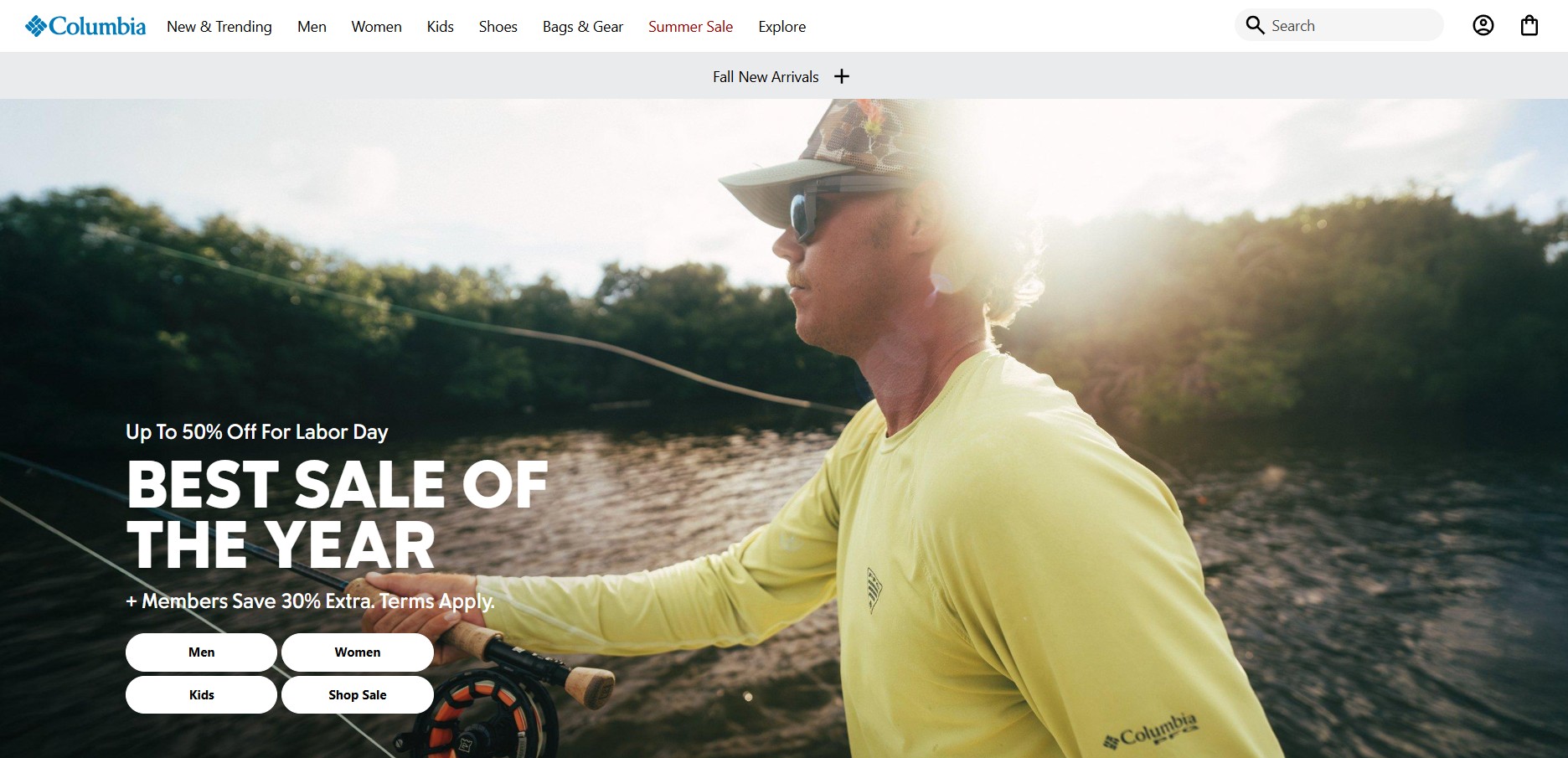 Affiliate program Columbia Sportswear