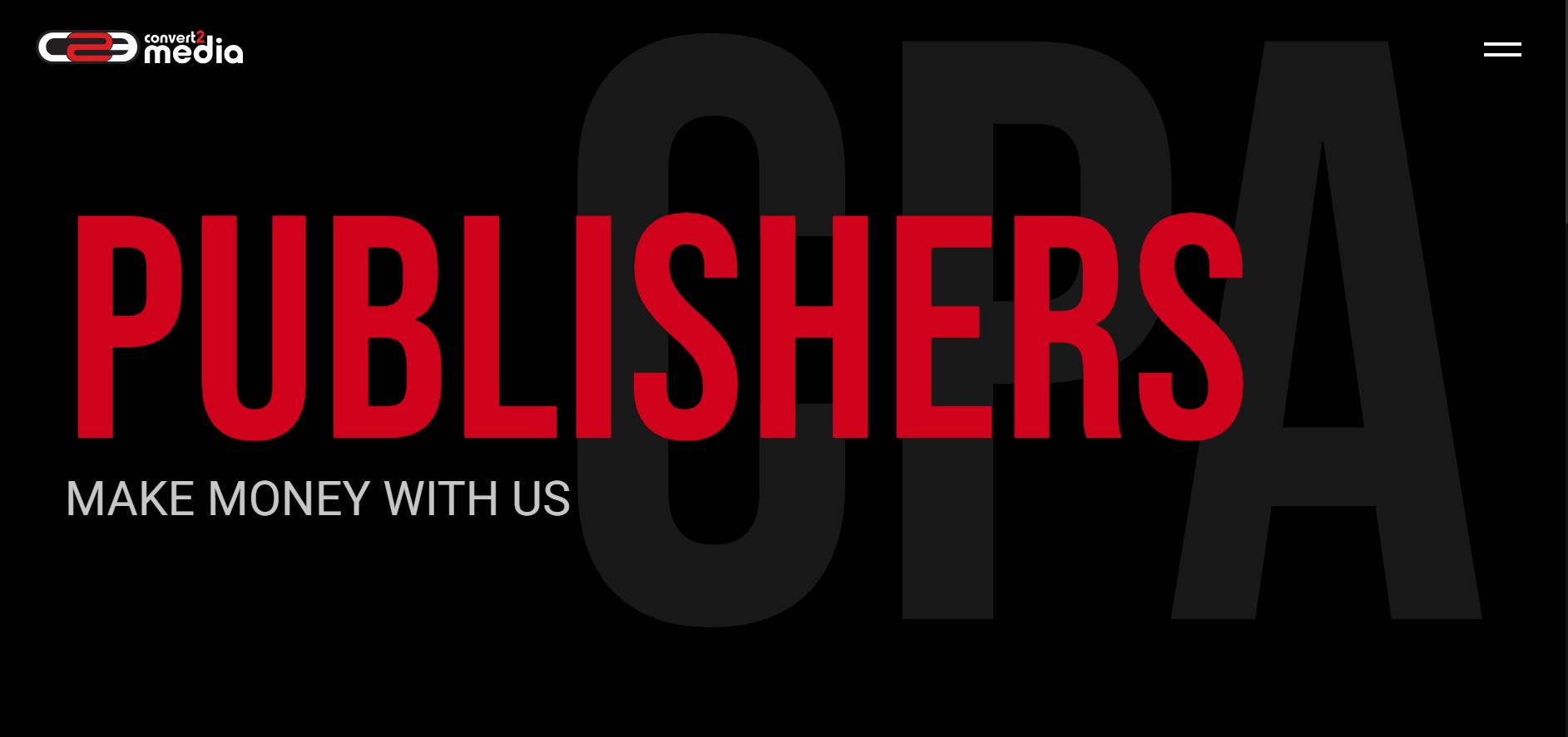 Affiliate program Convert2Media