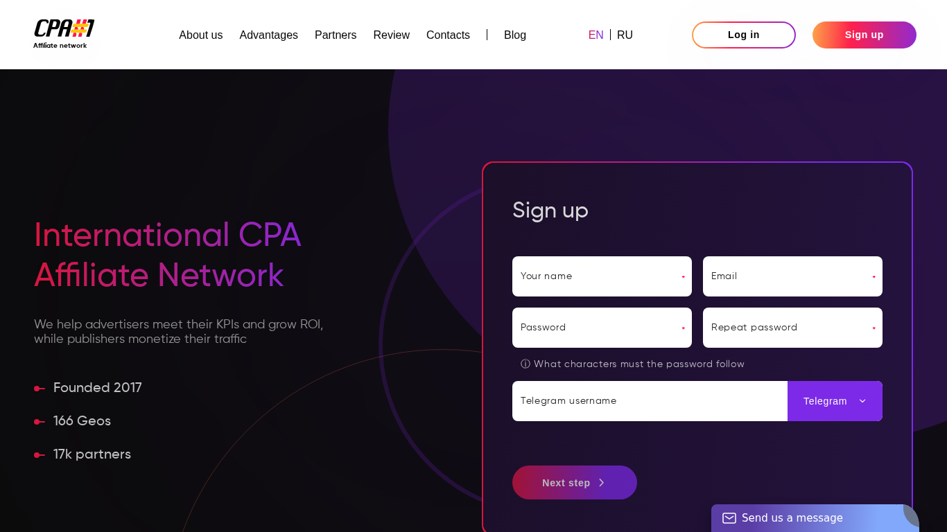 CPA#1 partnerský program