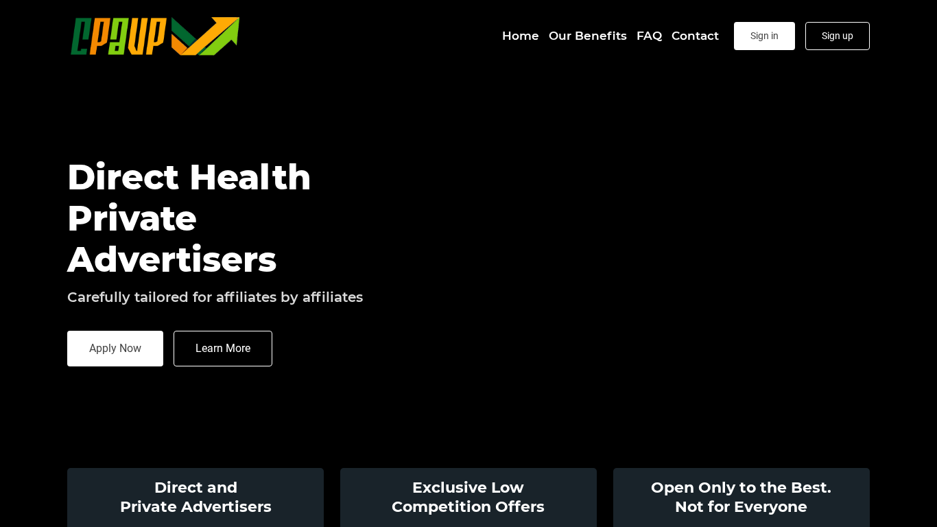 Affiliate program Cpavp Media