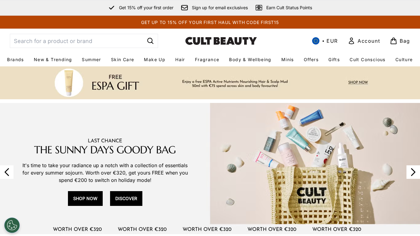 Affiliate program Cult Beauty