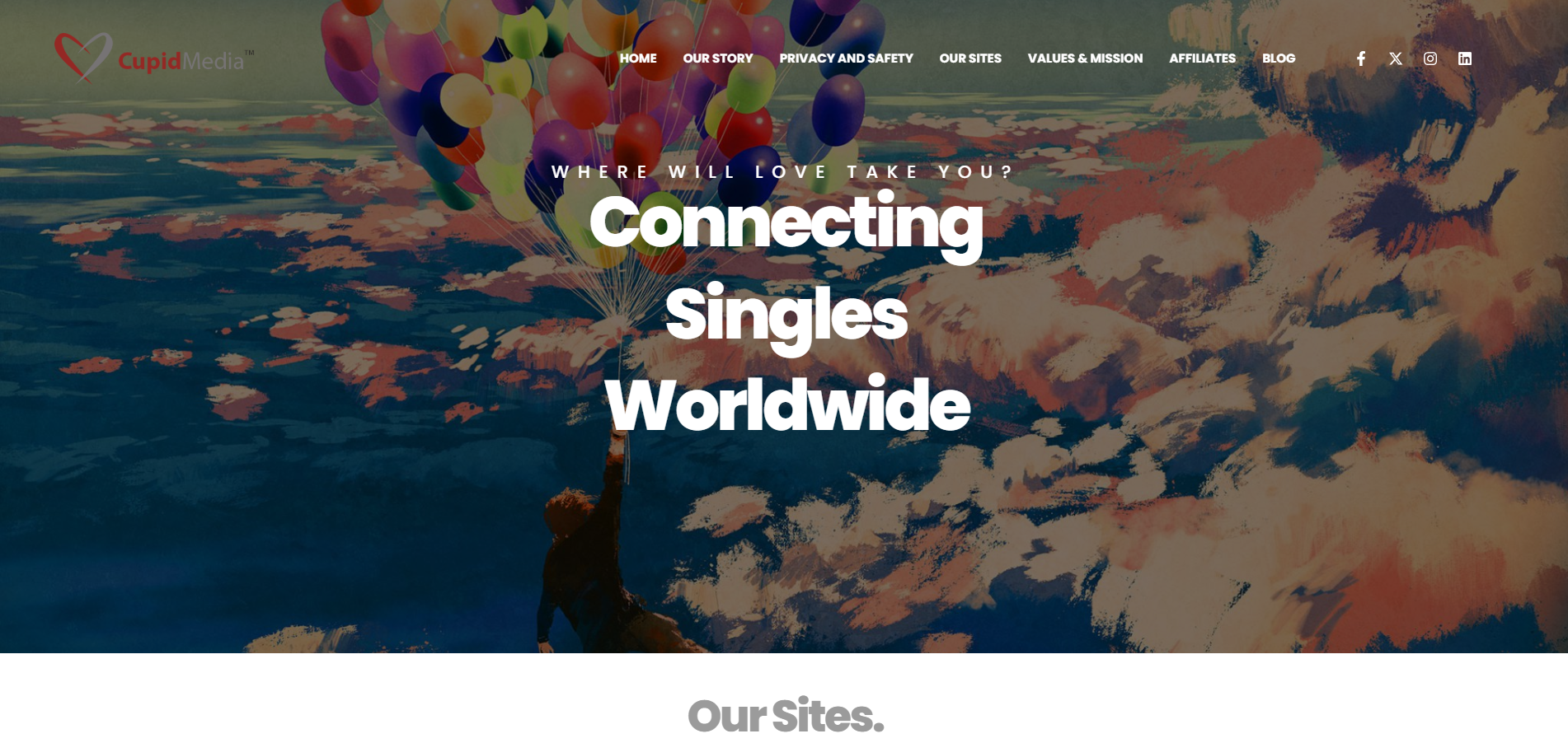 Affiliate program Cupid Media