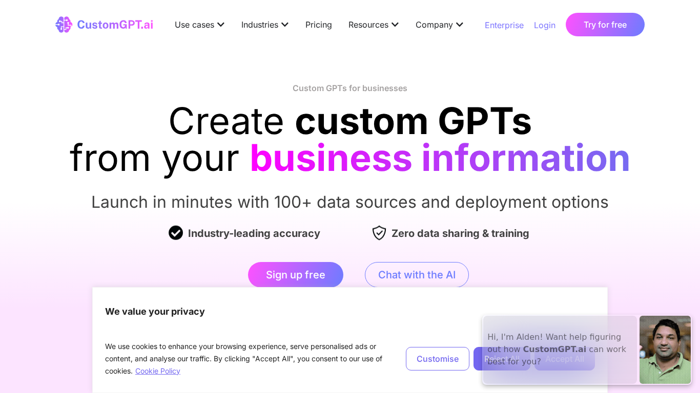 Affiliate program CustomGPT.ai