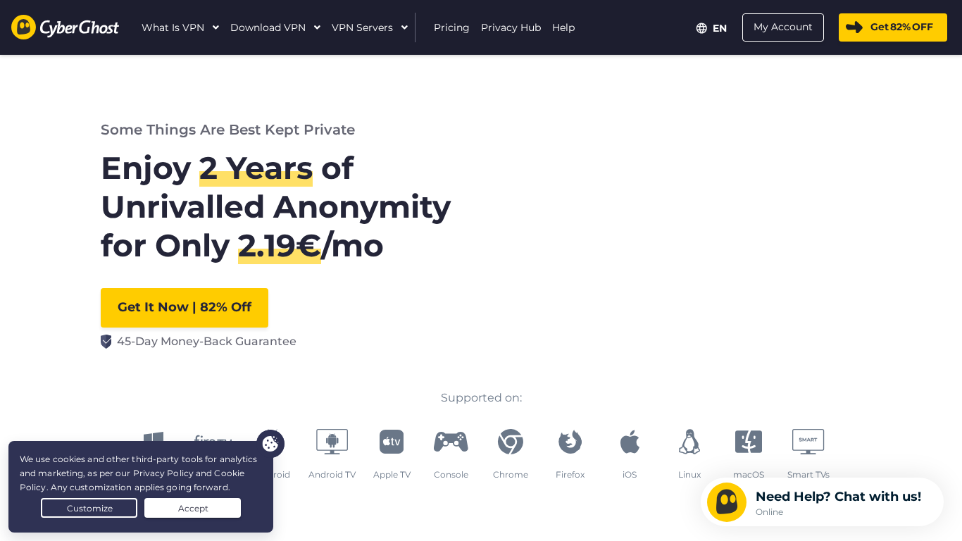 Affiliate program CyberGhost VPN