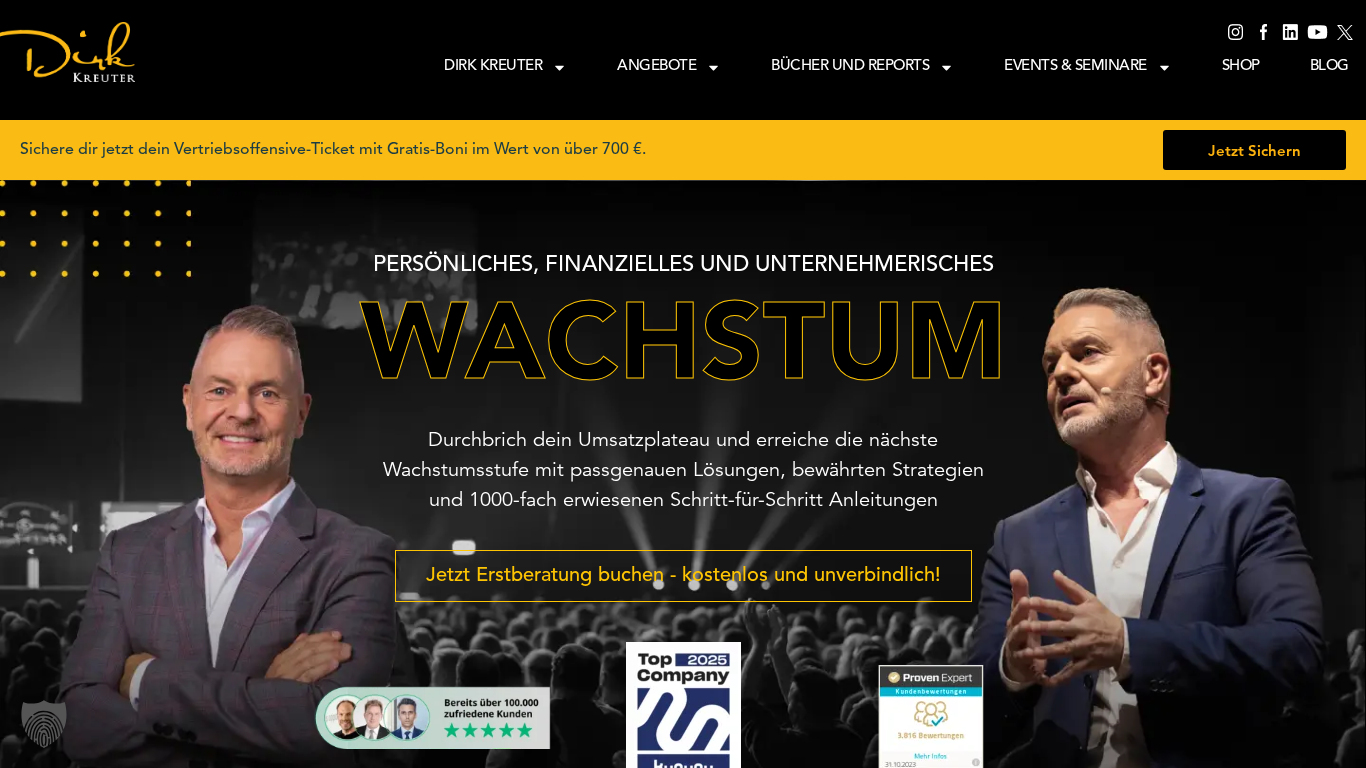 Affiliate program Dirk Kreuter