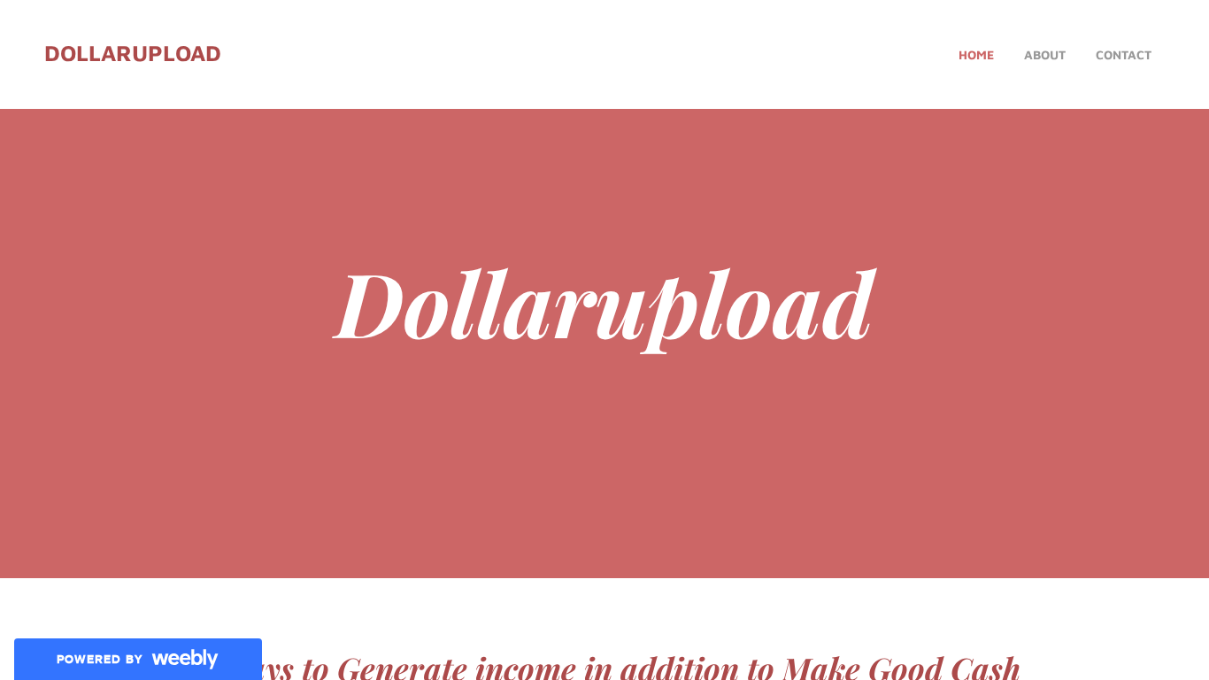 Affiliate program DollarUpload