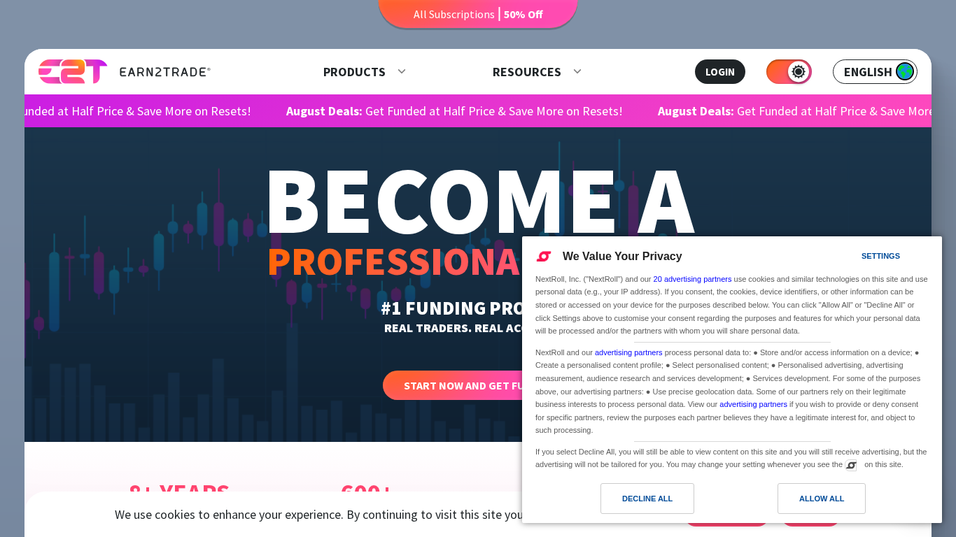 Affiliate program Earn2Trade