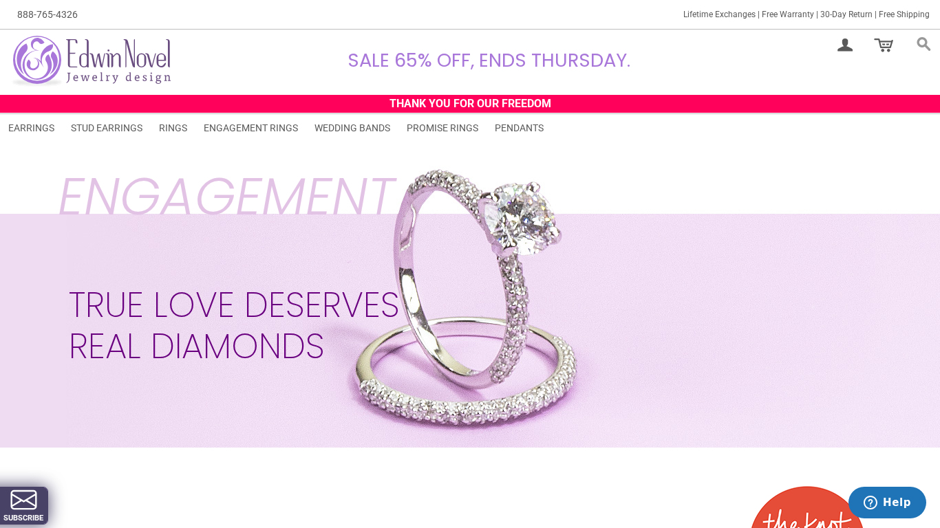 Affiliate program Edwin Novel Jewelry Design