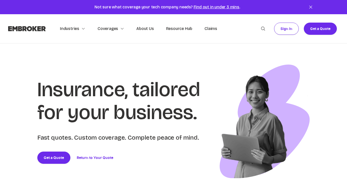 Affiliate program Embroker