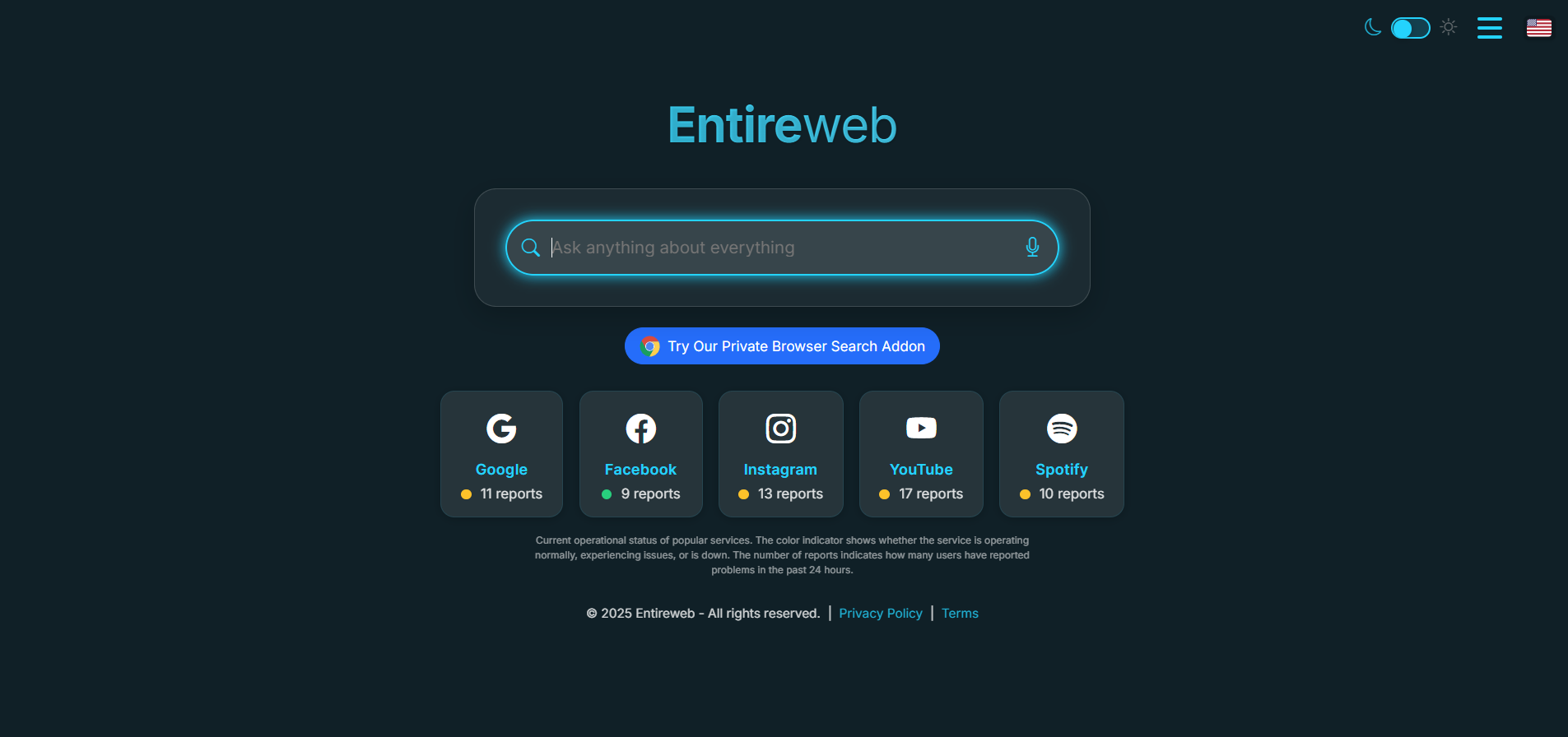 Affiliate program Entireweb