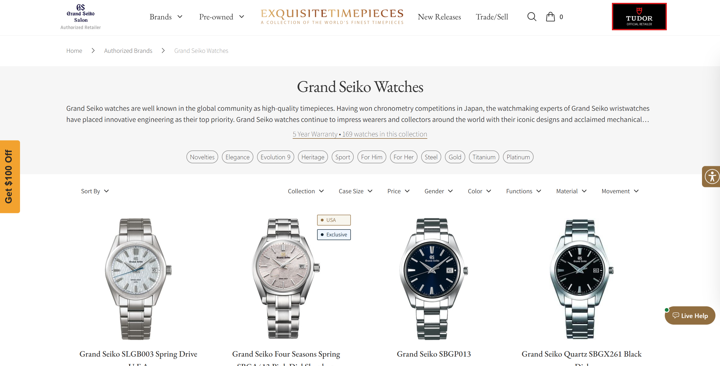 Affiliate program Exquisite Timepieces