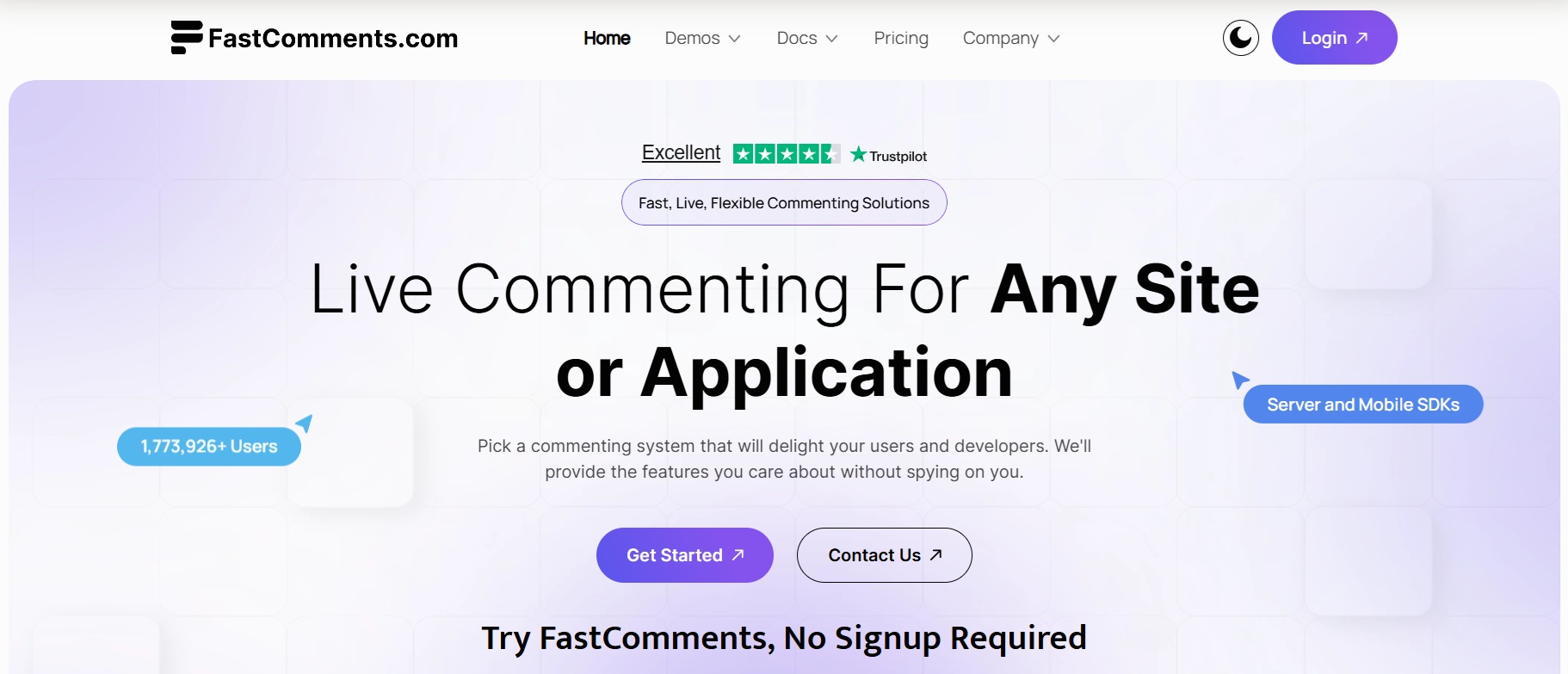 Partnerský program FastComments