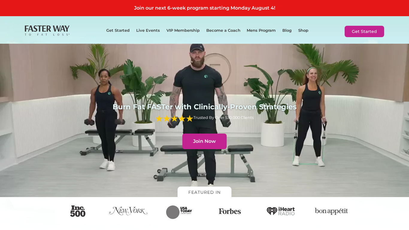 Affiliate program FASTer Way to Fat Loss