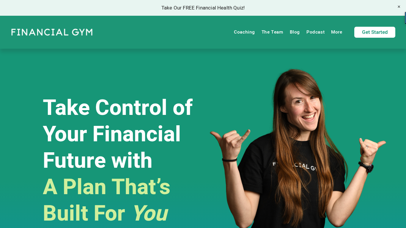Affiliate program Financial Gym