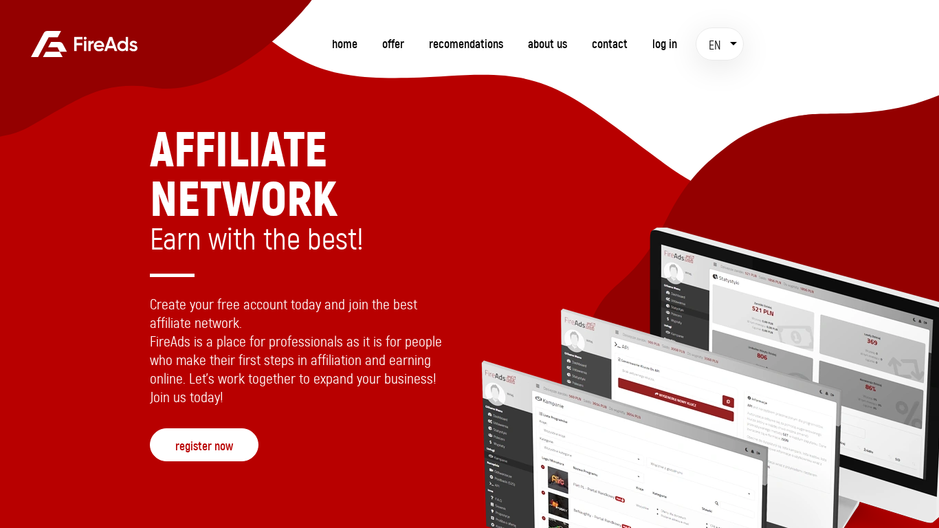 FireAds partnerský program