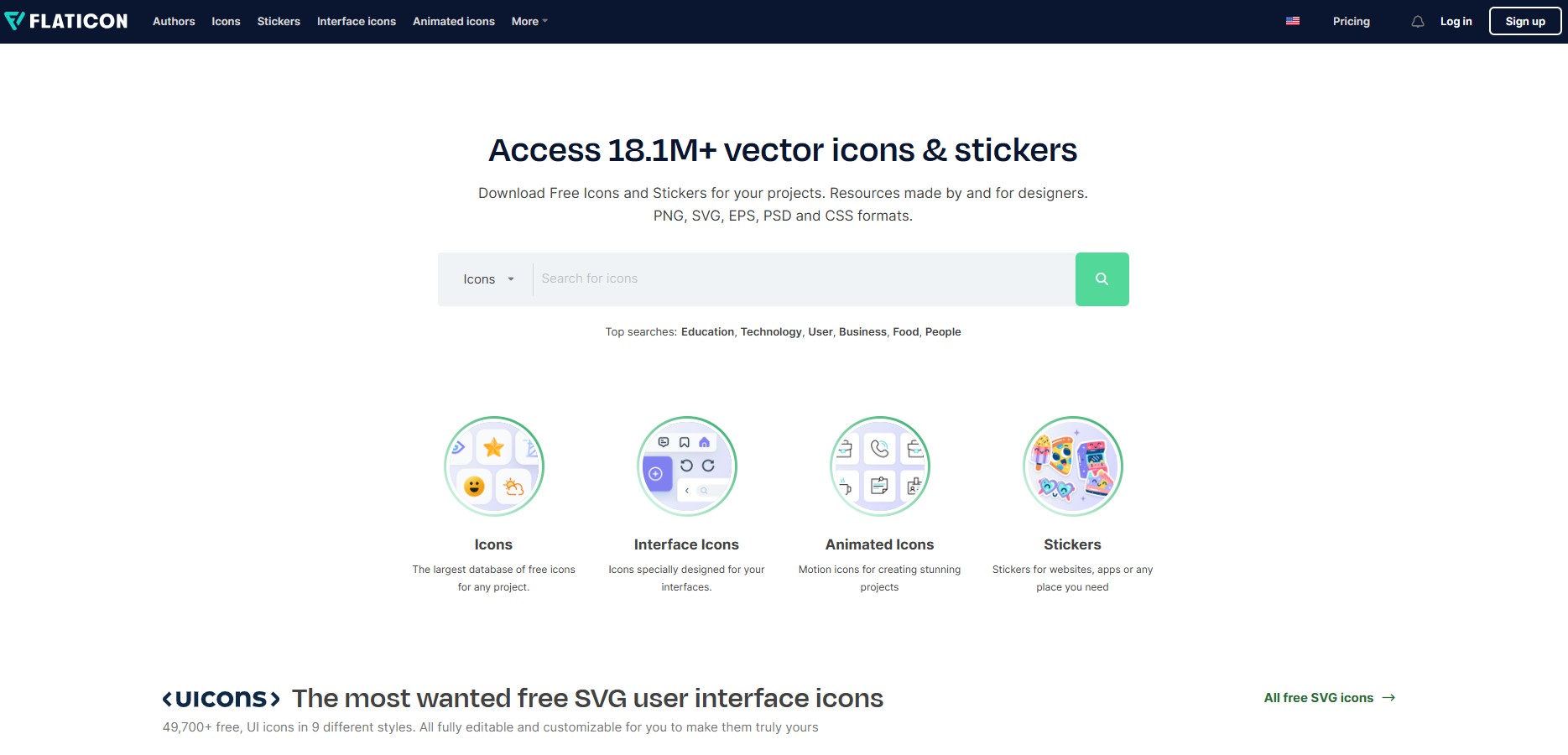 Affiliate program Flaticon