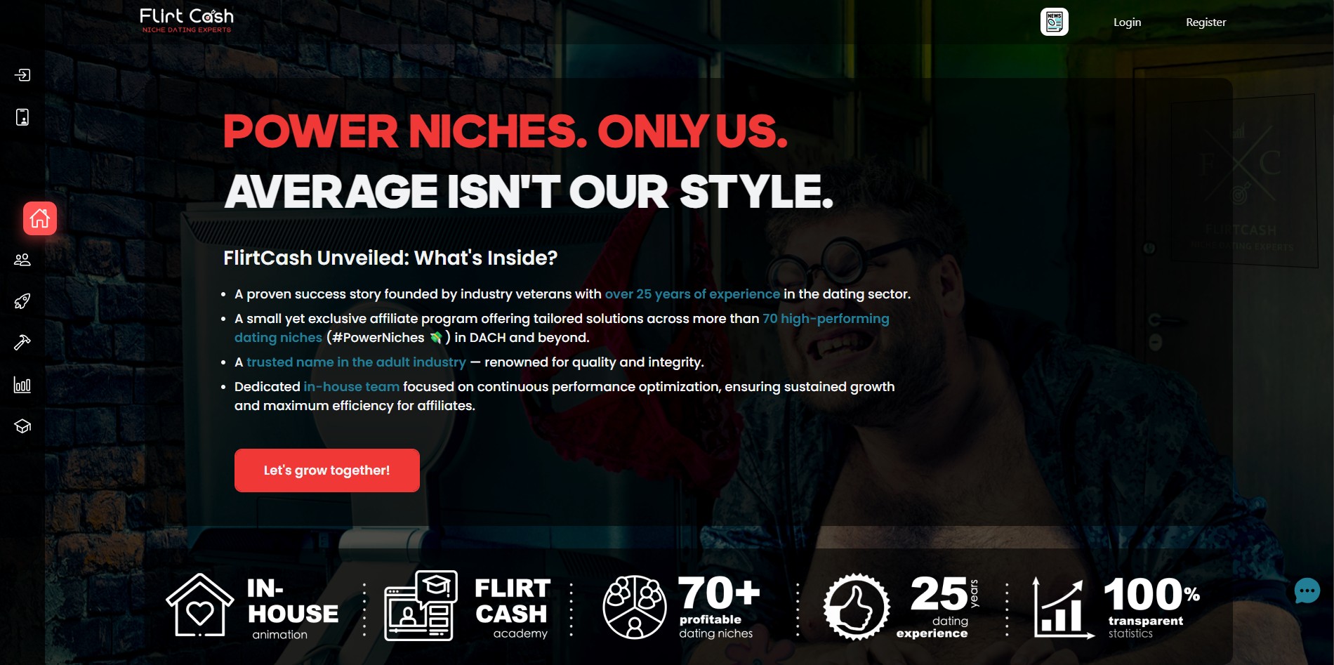 Affiliate program FlirtCash