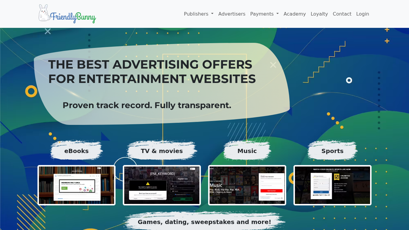 Affiliate program FriendlyBunny