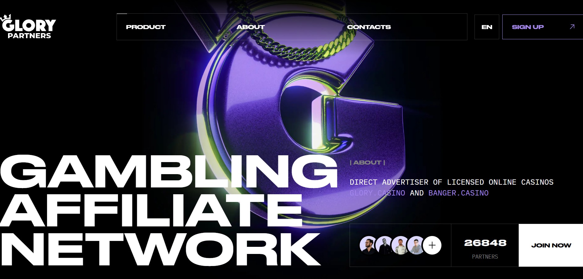 Partnerský program Glory Partners