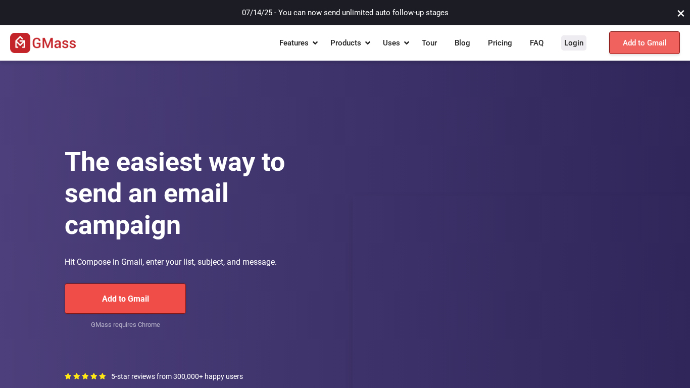 GMass partnerský program