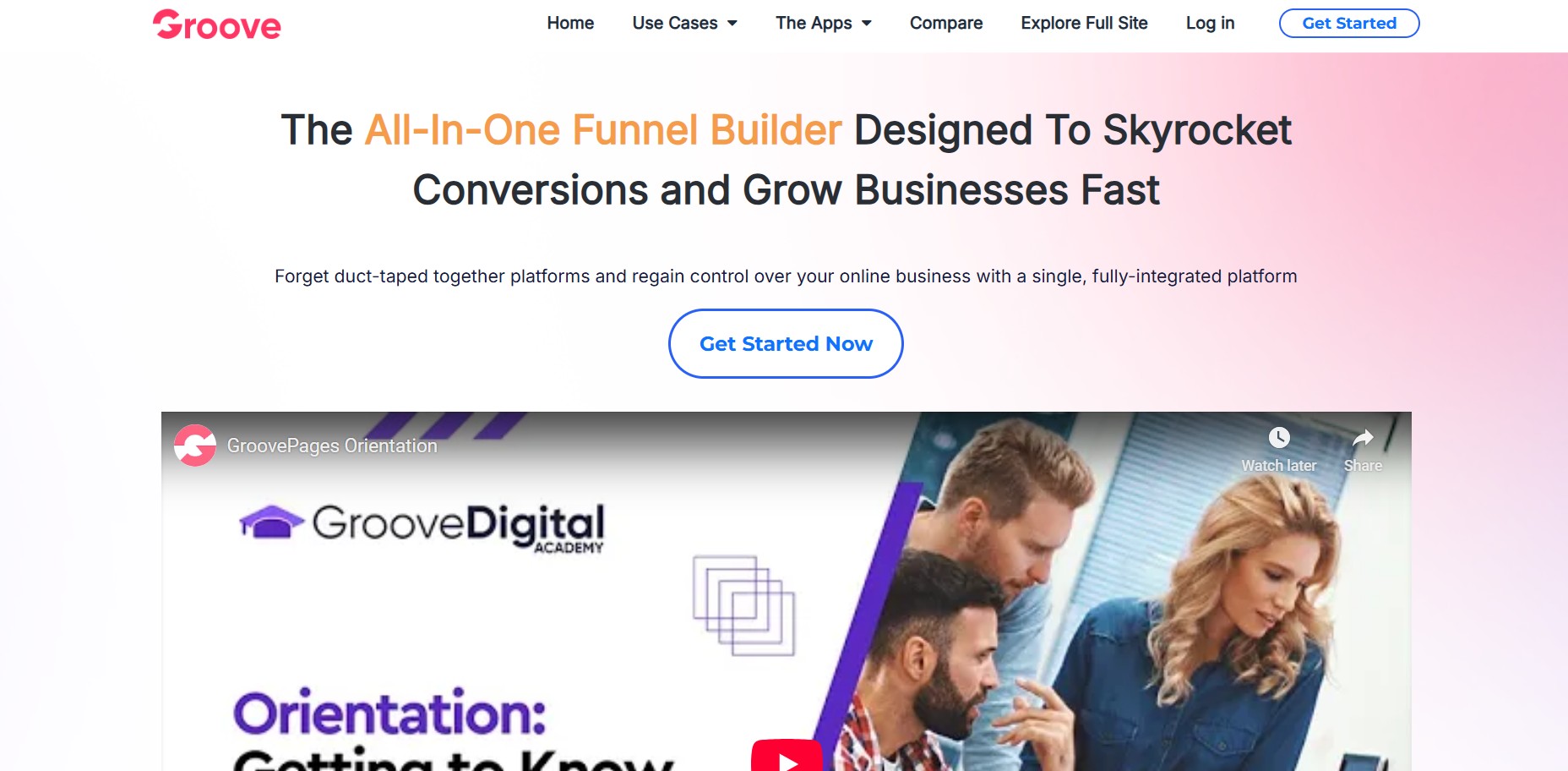 GrooveFunnels partnerský program