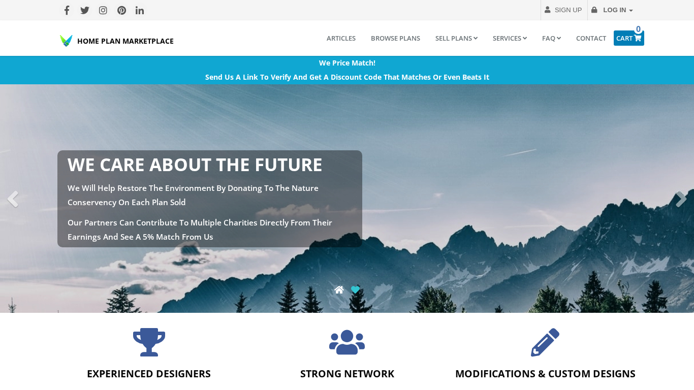 Affiliate program Home Plan Marketplace