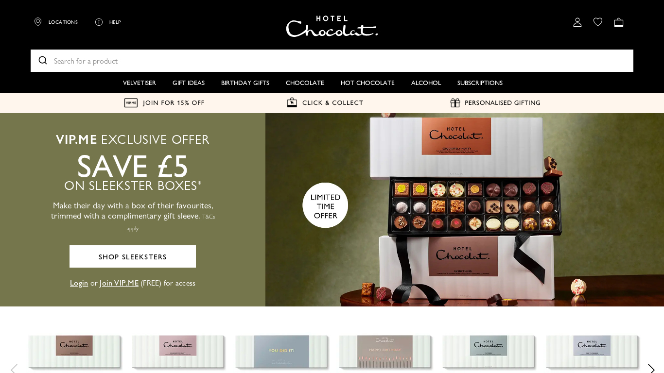 Affiliate program Hotel Chocolat