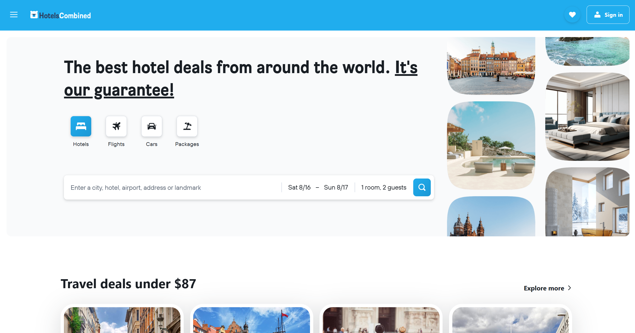 Partnerský program HotelsCombined