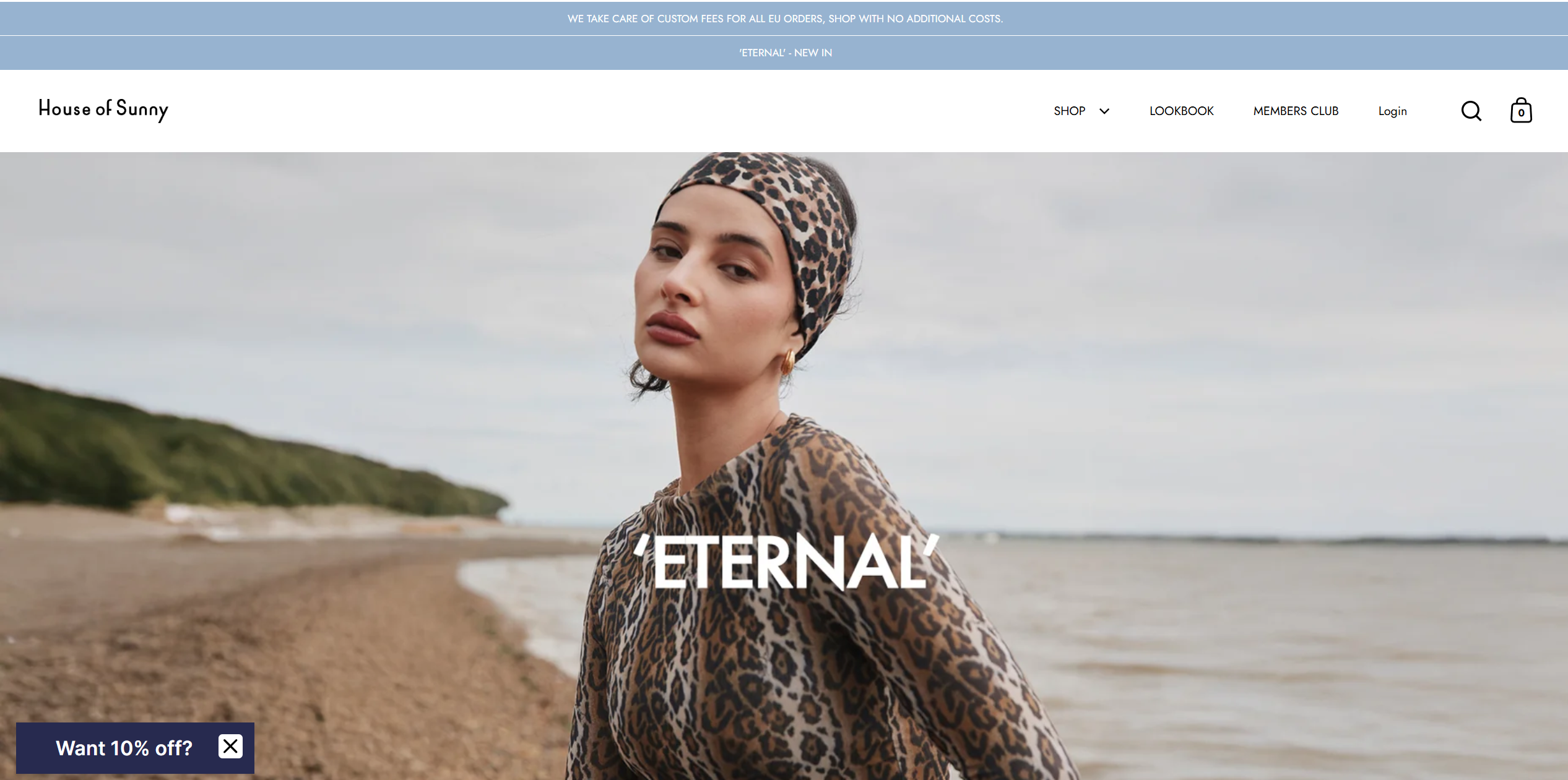 Affiliate program House of Sunny