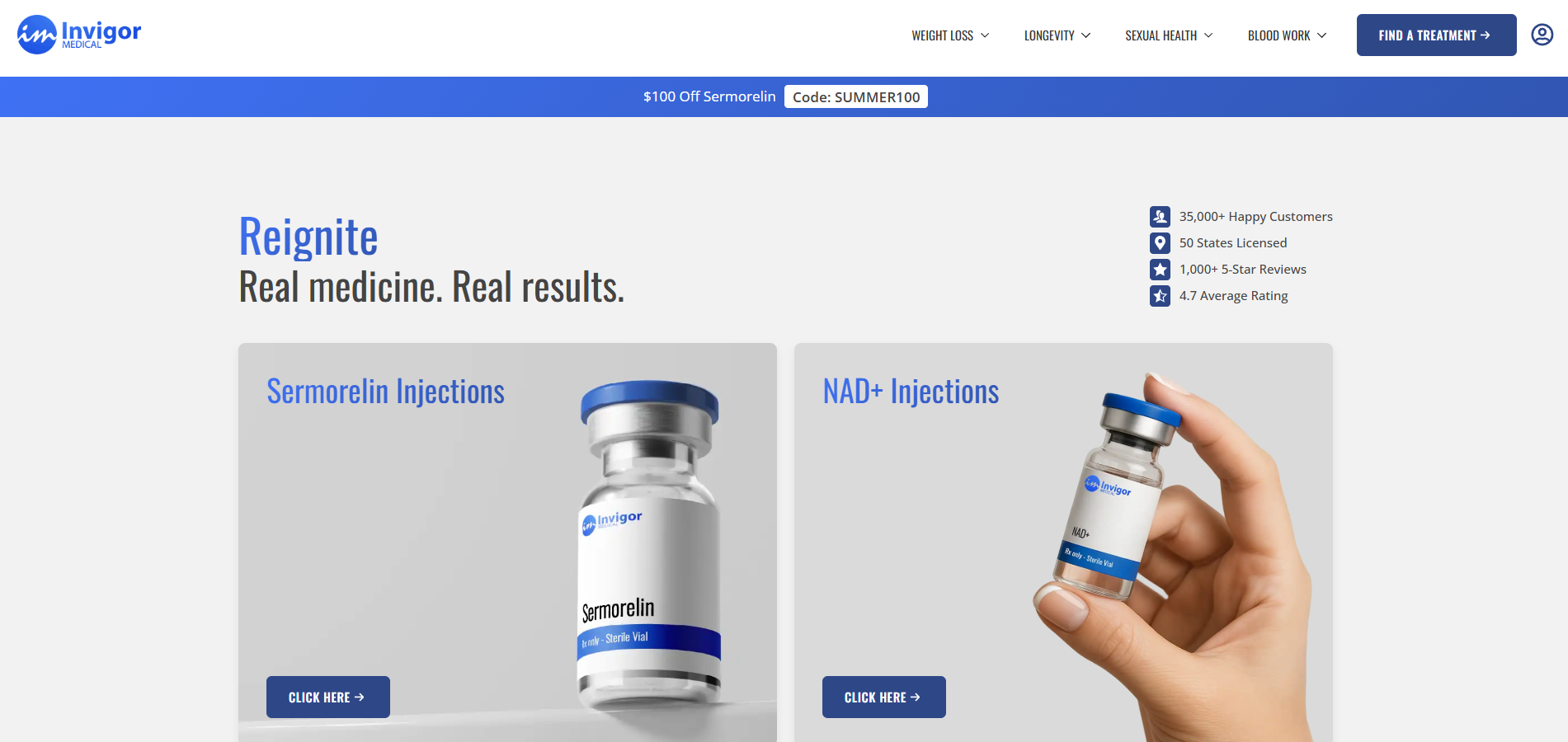 Affiliate program Invigor Medical
