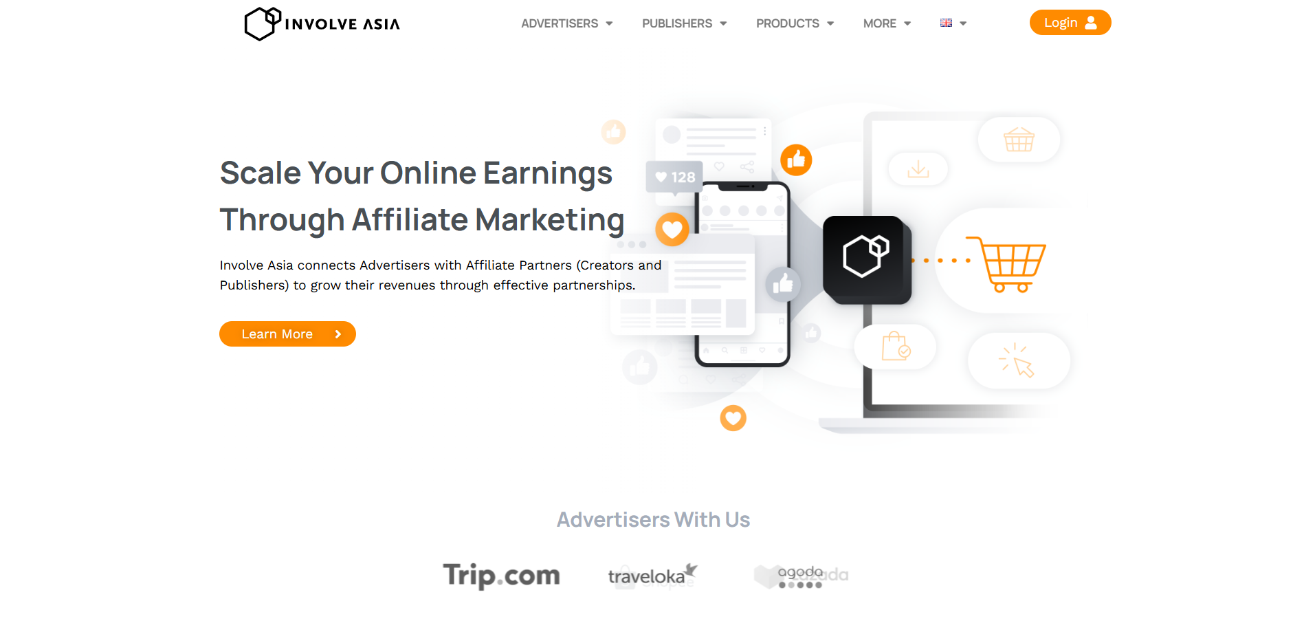 Affiliate program Involve Asia