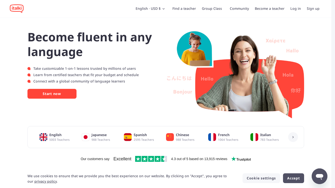 Partnerský program italki