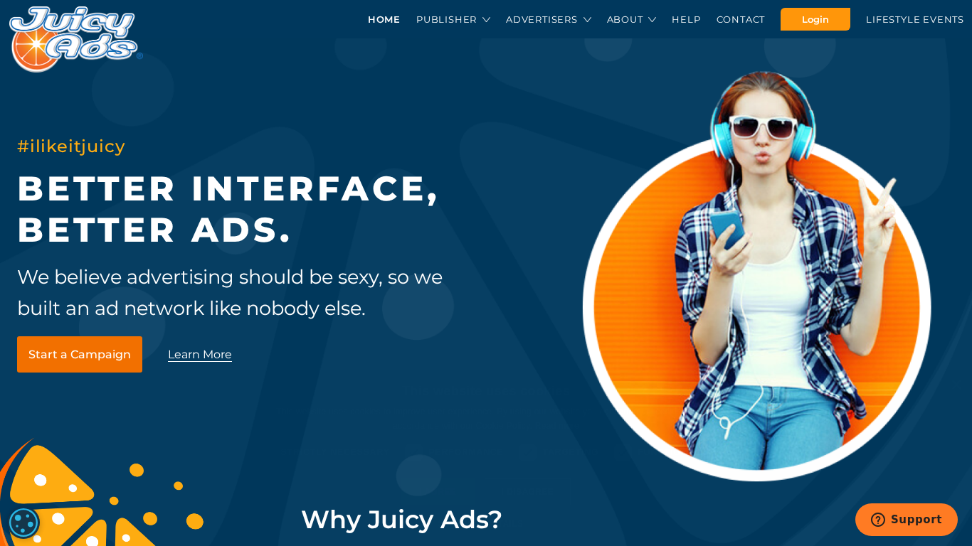 JuicyAds partnerský program