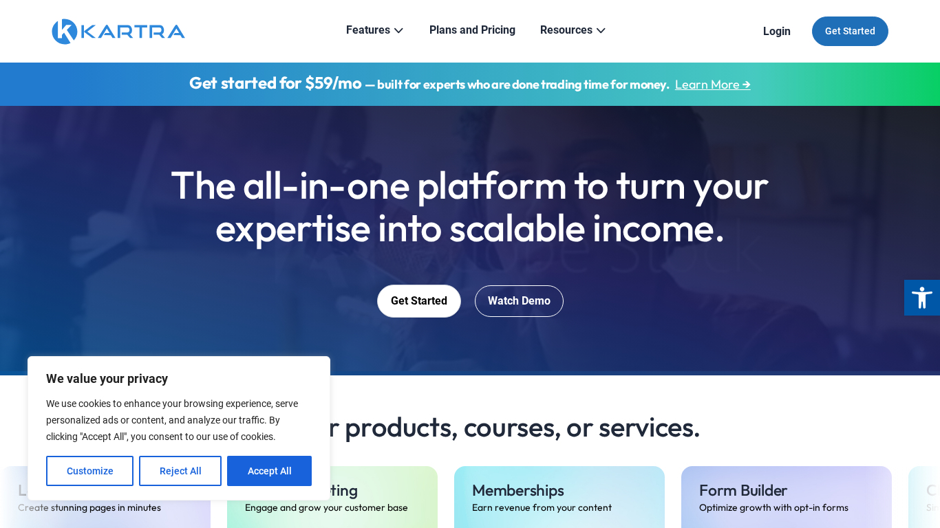 Kartra partnerský program