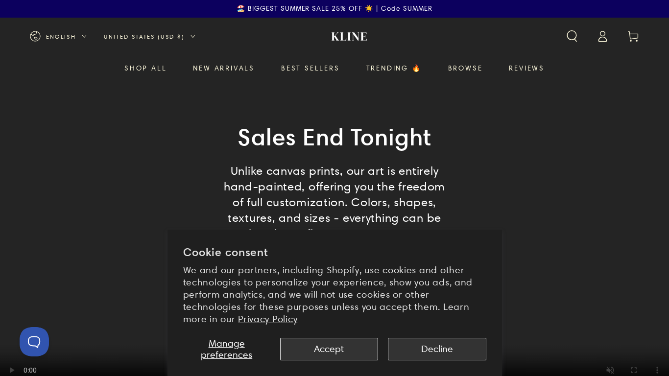 Affiliate program Kline Collective