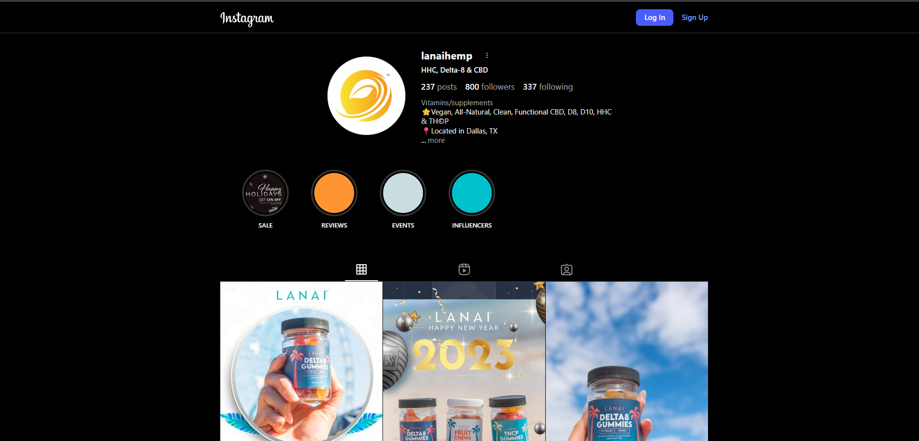 Partnerský program Lanai Hemp