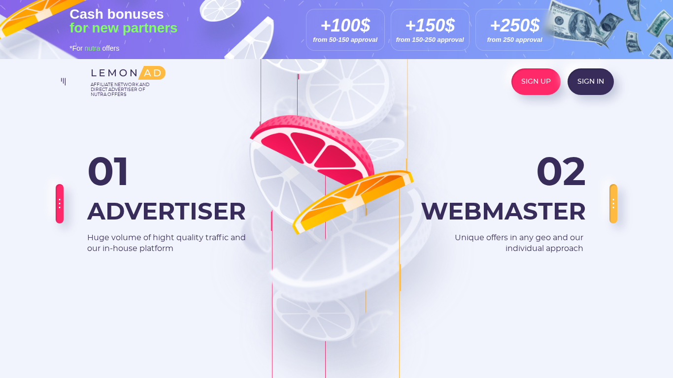 Lemonad partnerský program