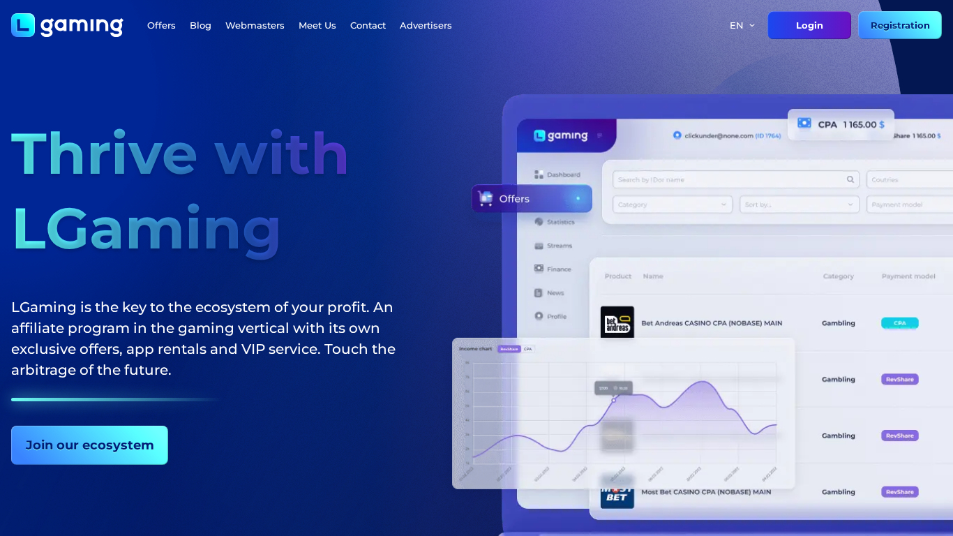 LGaming Affiliate Program