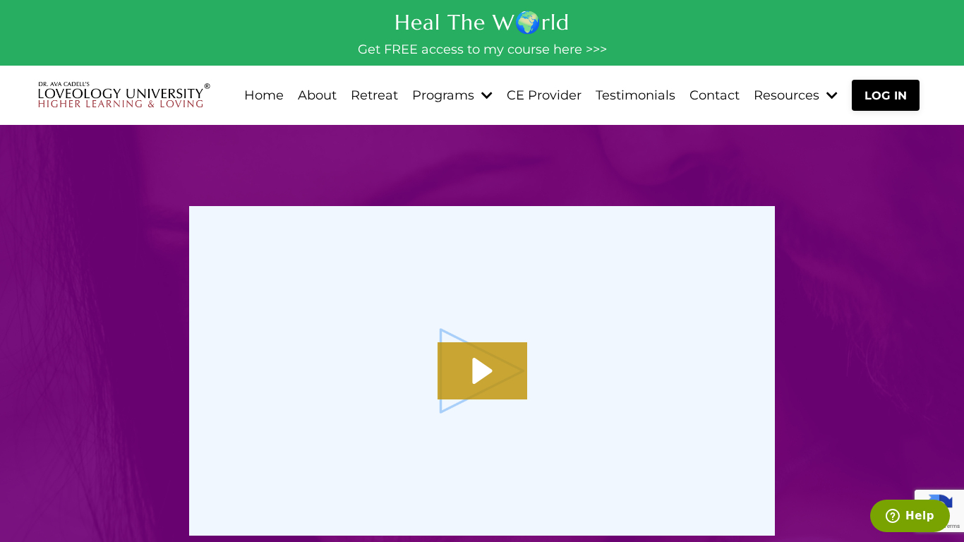 Affiliate program Loveology University