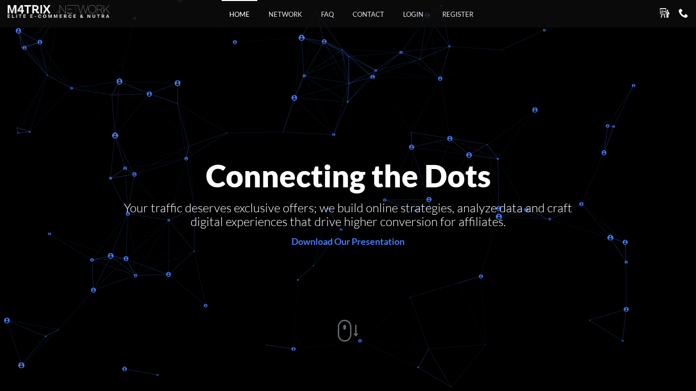 Affiliate program M4trix Network