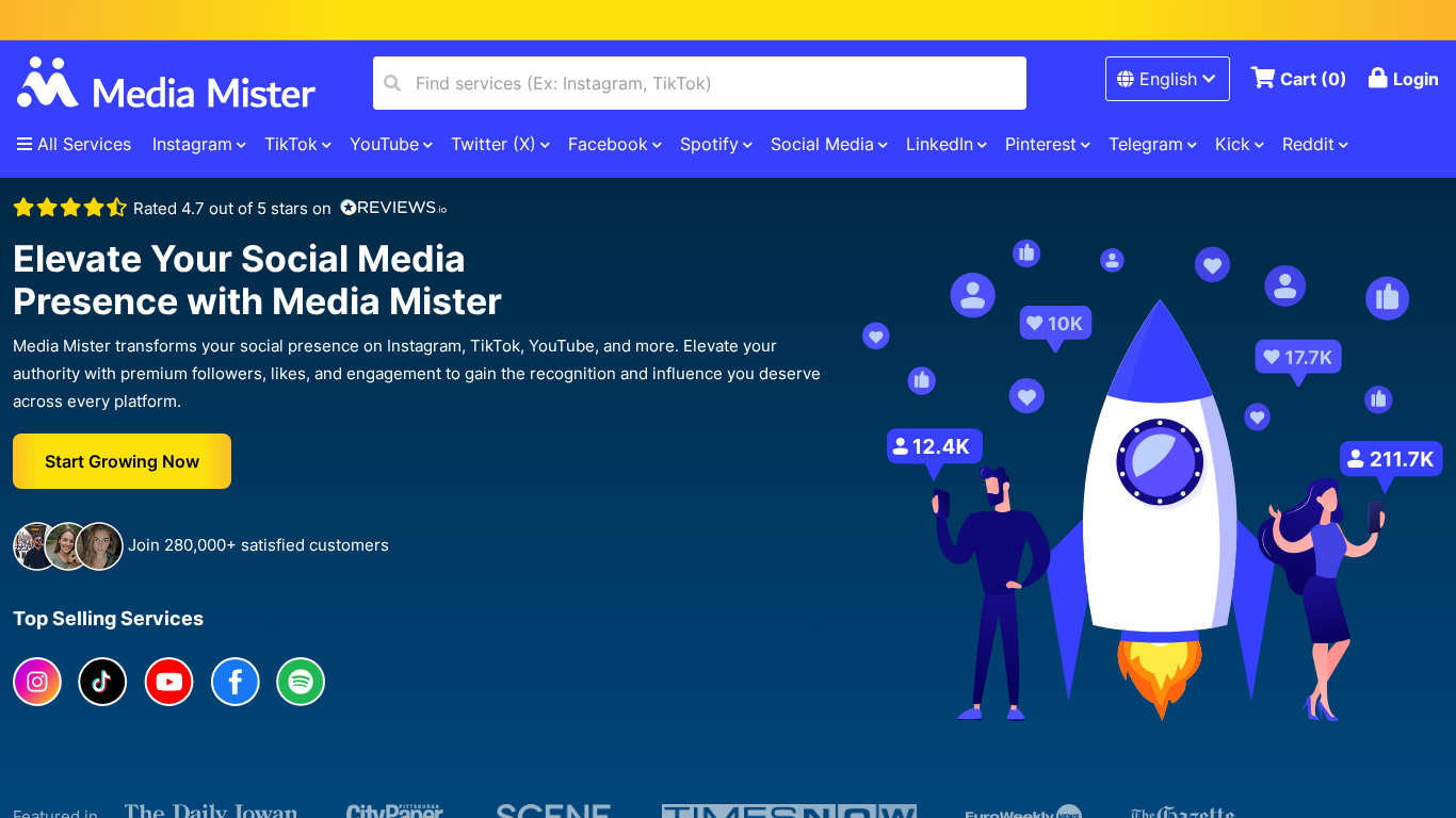 Affiliate program Media Mister