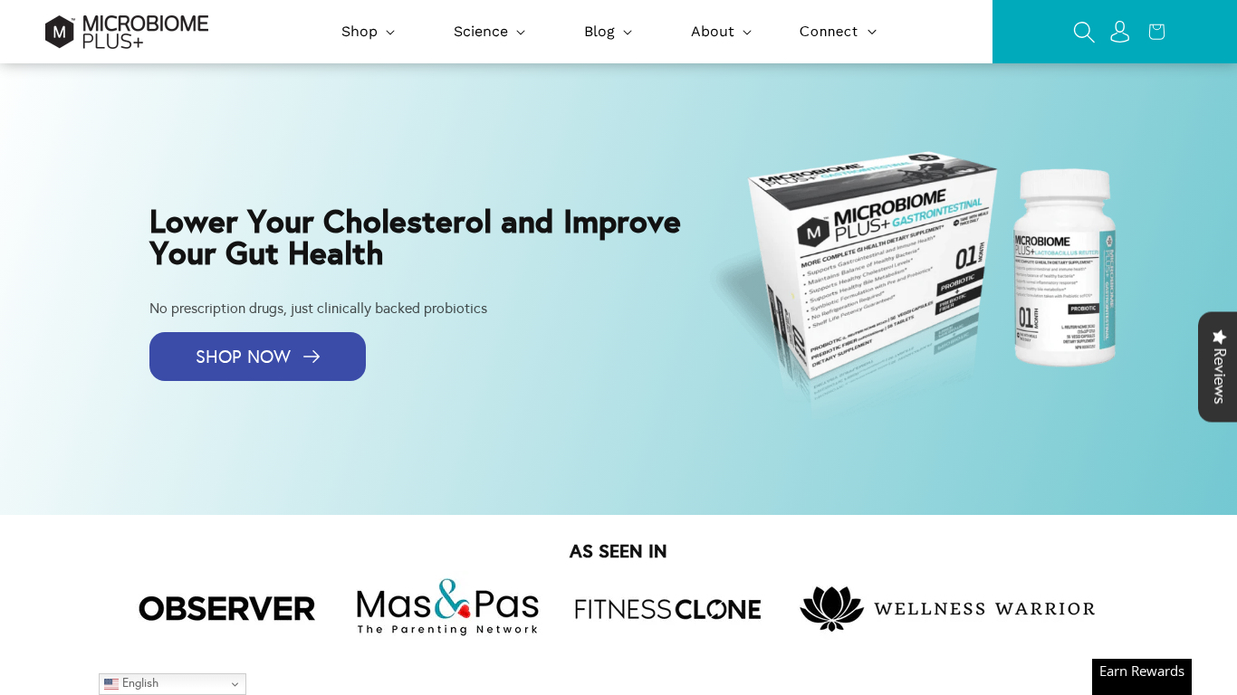 Affiliate program Microbiome Plus